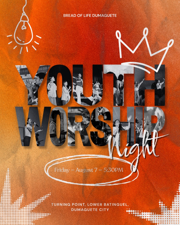 Youth Worship Night event poster